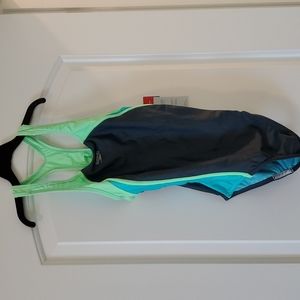 Girls, new with tag, never worn, Speedo swimsuit.